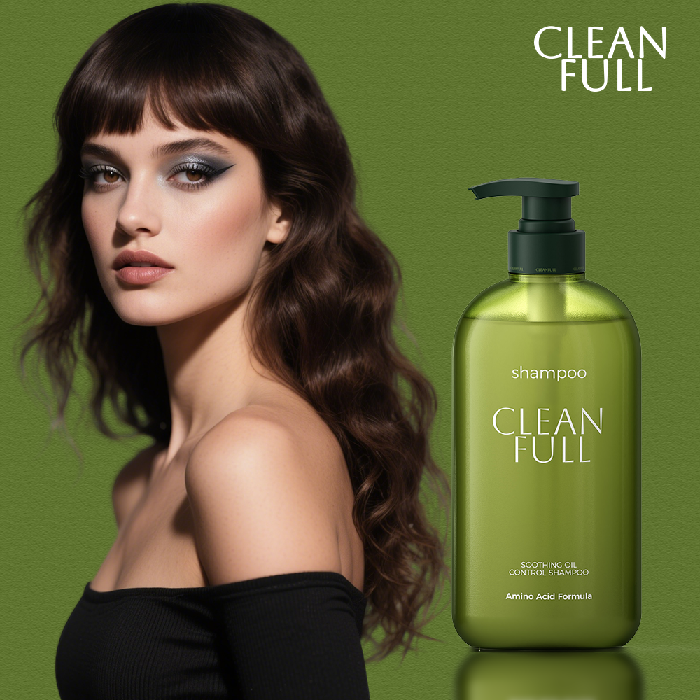 CLEANFULL Silicone Free Shampoo Natural Extract for Healthy Hair