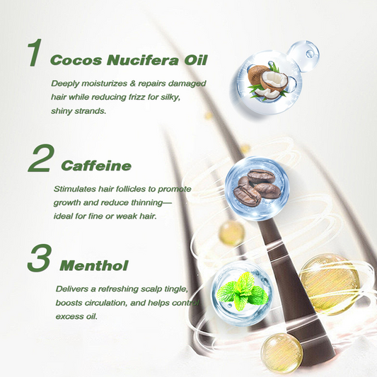 CLEANFULL Silicone Free Shampoo Natural Extract for Healthy Hair