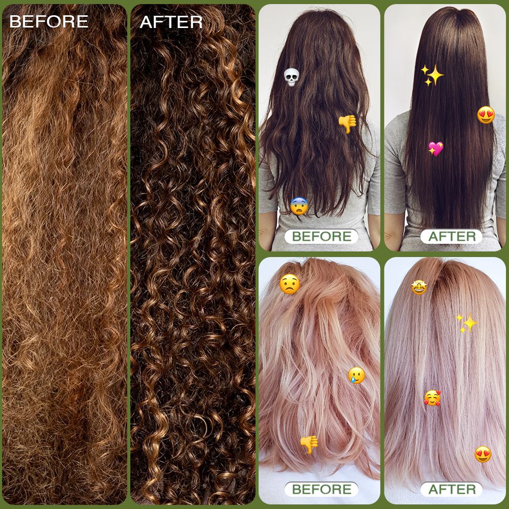 CLEANFULL Silicone Free Shampoo Natural Extract for Healthy Hair