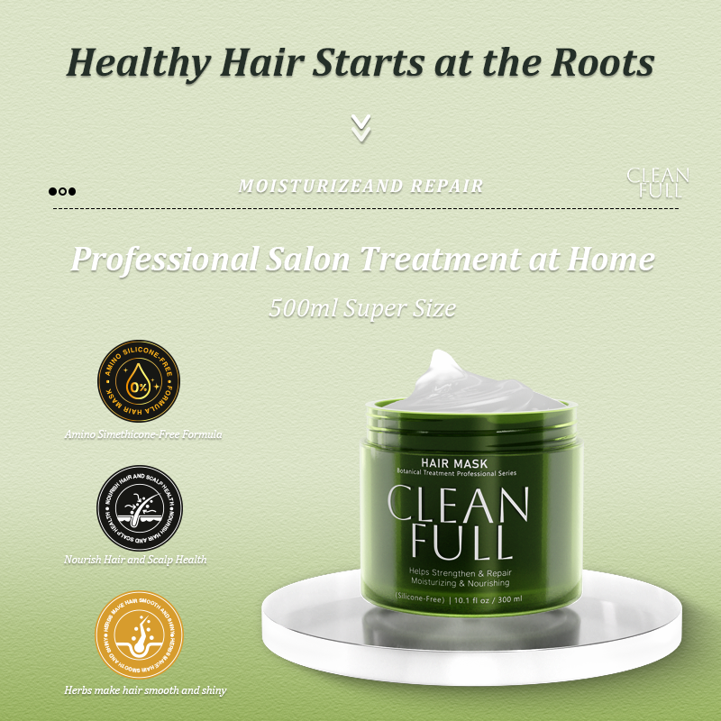 CLEANFULL Deep Nourishing Silicone-Free Professional Hair Mask
