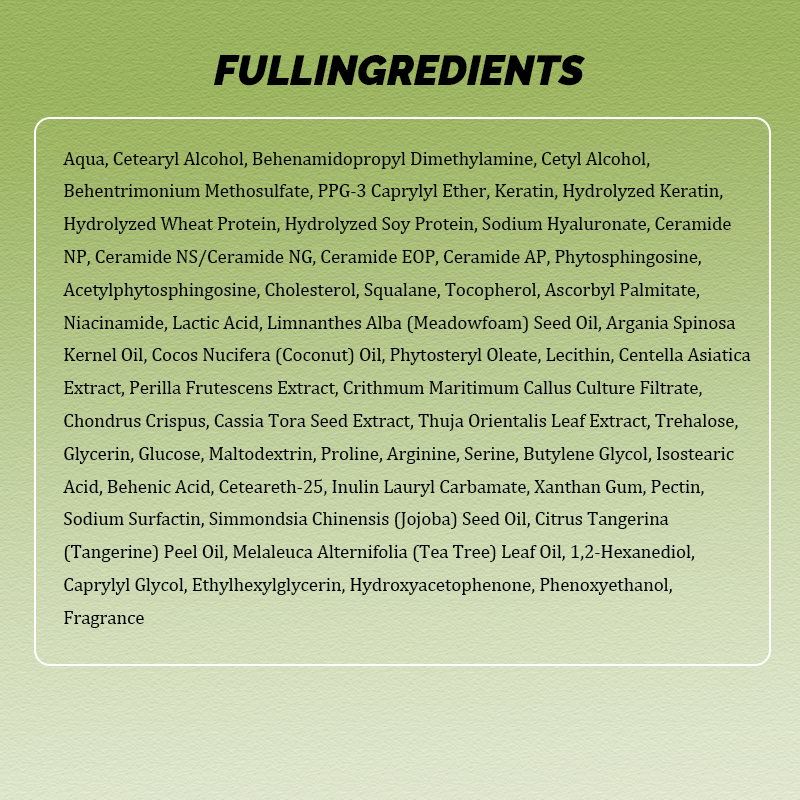 CLEANFULL Deep Nourishing Silicone-Free Hair Mask