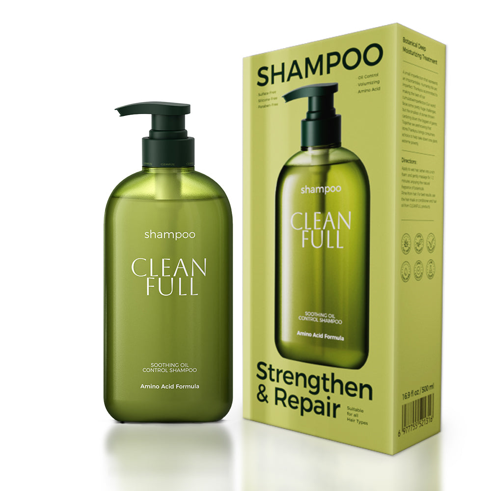 Sulfate-Free Strengthens Hydrolyzed Plant Proteins Shamppo 500ml